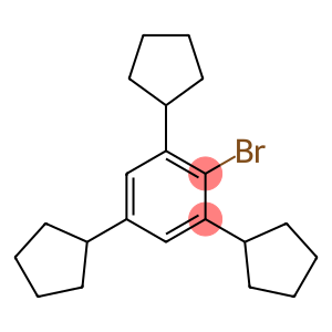 2-Bromo-1,3,5-tricyclopentylbenzene