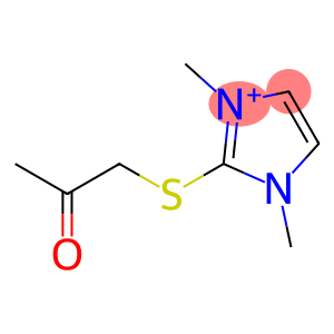 1,3-dimethyl-2-((2-oxopropyl)thio)imidazolium