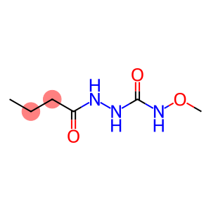 Butanoic  acid,  2-[(methoxyamino)carbonyl]hydrazide