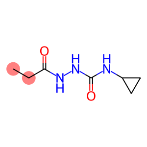 Propanoic  acid,  2-[(cyclopropylamino)carbonyl]hydrazide