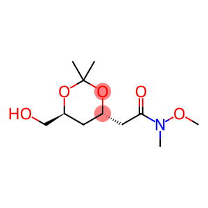 D-erythro-Hexonamide, 2,4-dideoxy-N-methoxy-N-methyl-3,5-O-(1-methylethylidene)-