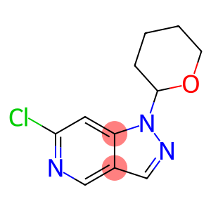 1H-Pyrazolo[4,3-c]pyridine, 6-chloro-1-(tetrahydro-2H-pyran-2-yl)