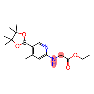 ethyl 2-(4-Methyl-5-(4,4,5,5-tetraMethyl-1,3,2-dioxaborolan-2-yl)pyridin-2-ylaMino)acetate