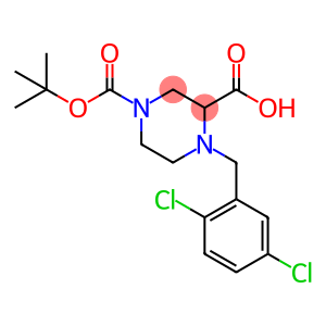 4-(2,5-二氯-苄基)-哌嗪-1,3-二羧酸1-叔丁酯