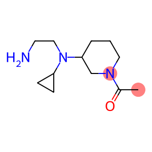 1-{3-[(2-AMino-ethyl)-cyclopropyl-aMino]-piperidin-1-yl}-ethanone