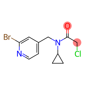 N-(2-BroMo-pyridin-4-ylMethyl)-2-chloro-N-cyclopropyl-acetaMide