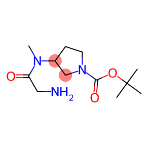 3-[(2-AMino-acetyl)-Methyl-aMino]-pyrrolidine-1-carboxylic acid tert-butyl ester