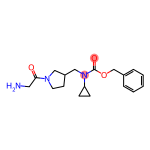 [1-(2-AMino-acetyl)-pyrrolidin-3-ylMethyl]-cyclopropyl-carbaMic acid benzyl ester