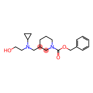 3-{[Cyclopropyl-(2-hydroxy-ethyl)-aMino]-Methyl}-piperidine-1-carboxylic acid benzyl ester