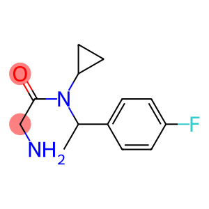 2-AMino-N-cyclopropyl-N-[1-(4-fluoro-phenyl)-ethyl]-acetaMide