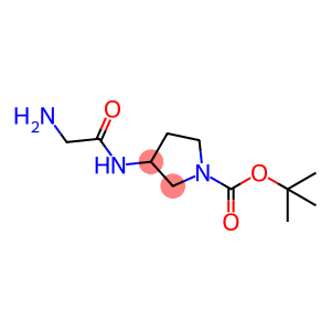 tert-butyl 3-(2-aminoacetamido)pyrrolidine-1-carboxylate