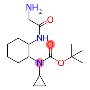 [2-(2-AMino-acetylaMino)-cyclohexyl]-cyclopropyl-carbaMic acid tert-butyl ester