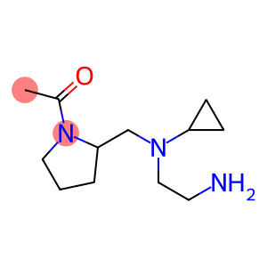 Ethanone, 1-[2-[[(2-aminoethyl)cyclopropylamino]methyl]-1-pyrrolidinyl]-