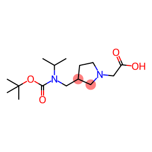 {3-[(tert-Butoxycarbonyl-isopropyl-aMino)-Methyl]-pyrrolidin-1-yl}-acetic acid