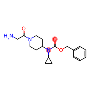 [1-(2-AMino-acetyl)-piperidin-4-yl]-cyclopropyl-carbaMic acid benzyl ester