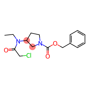 3-[(2-Chloro-acetyl)-ethyl-aMino]-pyrrolidine-1-carboxylic acid benzyl ester