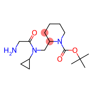 2-{[(2-AMino-acetyl)-cyclopropyl-aMino]-Methyl}-piperidine-1-carboxylic acid tert-butyl ester