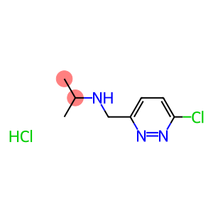 N-[(6-chloropyridazin-3-yl)methyl]propan-2-amine