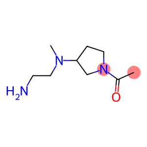 1-{3-[(2-AMino-ethyl)-Methyl-aMino]-pyrrolidin-1-yl}-ethanone