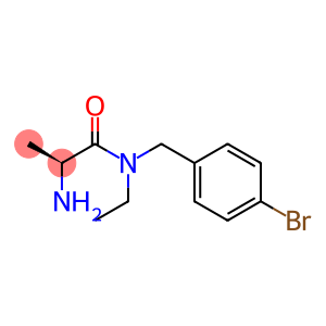 (2S)-2-amino-N-[(4-bromophenyl)methyl]-N-ethylpropanamide