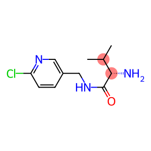 (2S)-2-amino-N-[(6-chloropyridin-3-yl)methyl]-3-methylbutanamide