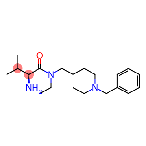 Butanamide, 2-amino-N-ethyl-3-methyl-N-[[1-(phenylmethyl)-4-piperidinyl]methyl]-, (2S)-