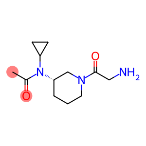 Acetamide, N-[(3S)-1-(2-aminoacetyl)-3-piperidinyl]-N-cyclopropyl-
