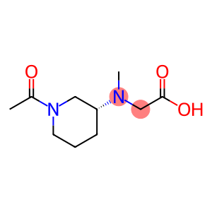2-[[(3R)-1-acetylpiperidin-3-yl]-methylamino]acetic acid