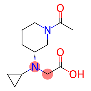 [((R)-1-Acetyl-piperidin-3-yl)-cyclopropyl-aMino]-acetic acid