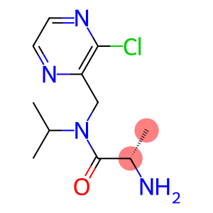 (2S)-2-amino-N-[(3-chloropyrazin-2-yl)methyl]-N-propan-2-ylpropanamide