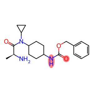 {4-[((S)-2-AMino-propionyl)-cyclopropyl-aMino]-cyclohexyl}-carbaMic acid benzyl ester