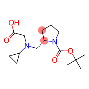 (S)-2-[(CarboxyMethyl-cyclopropyl-aMino)-Methyl]-pyrrolidine-1-carboxylic acid tert-butyl ester