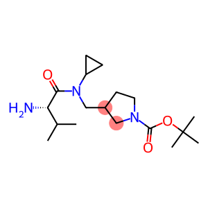 3-{[((S)-2-AMino-3-Methyl-butyryl)-cyclopropyl-aMino]-Methyl}-pyrrolidine-1-carboxylic acid tert-butyl ester