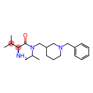 (2S)-2-amino-N-[(1-benzylpiperidin-3-yl)methyl]-3-methyl-N-propan-2-ylbutanamide