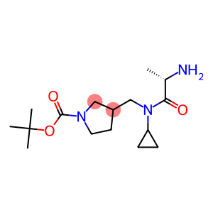 3-{[((S)-2-AMino-propionyl)-cyclopropyl-aMino]-Methyl}-pyrrolidine-1-carboxylic acid tert-butyl ester