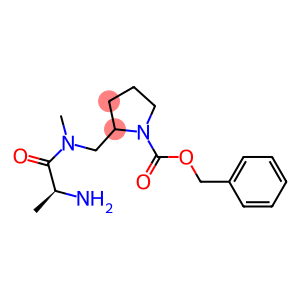 2-{[((S)-2-AMino-propionyl)-Methyl-aMino]-Methyl}-pyrrolidine-1-carboxylic acid benzyl ester