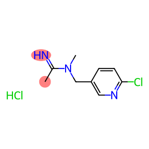 N-[(6-chloropyridin-3-yl)methyl]-N-methylethanimidamide hydrochloride