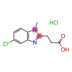 3-(5-Chloro-1-methyl-1H-benzoimidazol-2-yl)-propionic acid hydrochloride