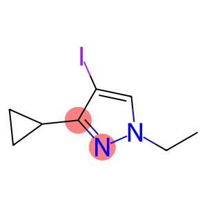 3-Cyclopropyl-1-ethyl-4-iodo-1H-pyrazole