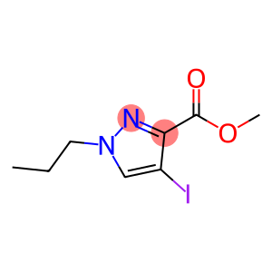 4-Iodo-1-propyl-1H-pyrazole-3-carboxylic acid methyl ester