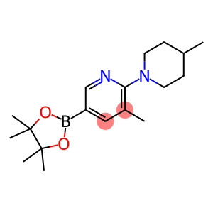 Pyridine, 3-methyl-2-(4-methyl-1-piperidinyl)-5-(4,4,5,5-tetramethyl-1,3,2-dioxaborolan-2-yl)-