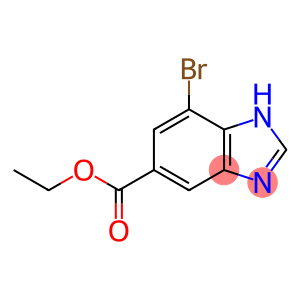 Ethyl 7-broMo-1H-1,3-benzodiazole-5-carboxylate