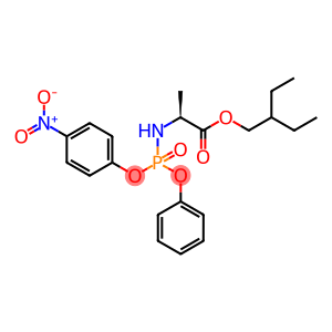 L-Alanine, N-[(R)-(4-nitrophenoxy)phenoxyphosphinyl]-, 2-ethylbutyl ester