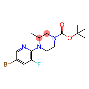 1-Boc-4-(5-broMo-3-fluoro-2-pyridyl)-3-Methylpiperazine