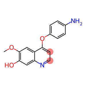 4-(4-aminophenoxy)-6-methoxyquinolin-7-ol