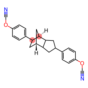 Dicyclopentadienylbisphenol cyanate ester