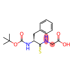 Glycine, N-[(1,1-diMethylethoxy)carbonyl]thio-L-phenylalanyl-