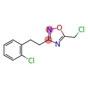 1,2,4-Oxadiazole, 5-(chloromethyl)-3-[2-(2-chlorophenyl)ethyl]-