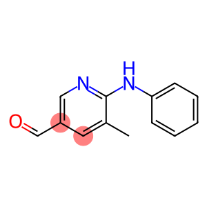 3-Pyridinecarboxaldehyde, 5-methyl-6-(phenylamino)-