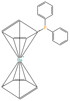 (二苯基膦)-钌烯茂